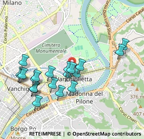 Mappa Lungo Dora Colletta Pietro, 10153 Torino TO, Italia (0.981)