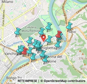 Mappa Lungo Dora Colletta Pietro, 10153 Torino TO, Italia (0.782)