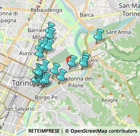 Mappa Lungo Dora Colletta Pietro, 10153 Torino TO, Italia (1.60263)