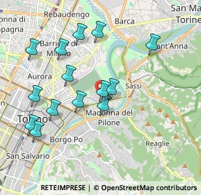 Mappa Lungo Dora Colletta Pietro, 10153 Torino TO, Italia (1.93786)