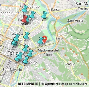 Mappa Lungo Dora Colletta Pietro, 10153 Torino TO, Italia (2.34625)