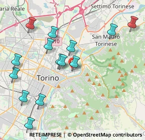 Mappa Lungo Dora Colletta Pietro, 10153 Torino TO, Italia (4.92133)