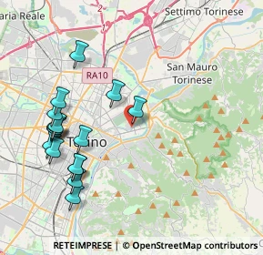 Mappa Lungo Dora Colletta Pietro, 10153 Torino TO, Italia (4.41125)