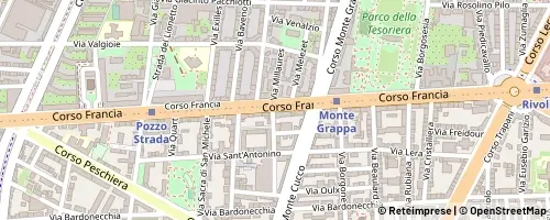 Mappa Torino