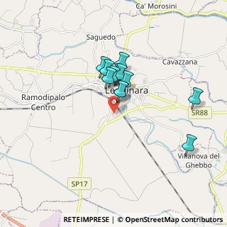 Mappa Via Duode, 45026 Lendinara RO, Italia (1.33083)