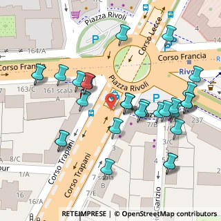 Mappa Piazza Rivoli, 10139 Torino TO, Italia (0.069)
