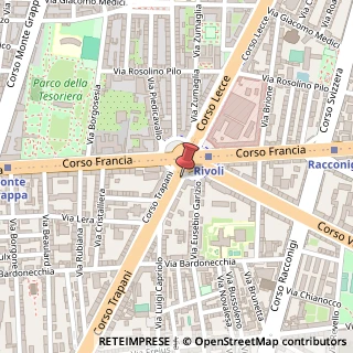 Mappa Piazza Rivoli,  7, 10139 Torino, Torino (Piemonte)