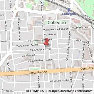 Mappa Via Roma, 34, 10093 Collegno, Torino (Piemonte)
