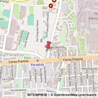 Mappa Via Francesco Petrarca, 13, 10093 Collegno, Torino (Piemonte)