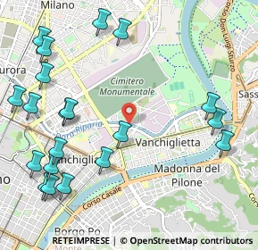 Mappa Lungo Dora Voghera, 10122 Torino TO, Italia (1.37)