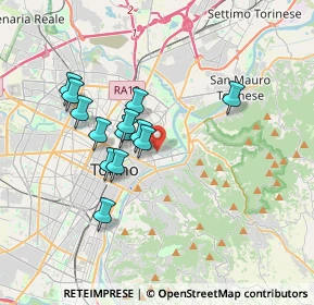 Mappa Lungo Dora Voghera, 10122 Torino TO, Italia (3.04)