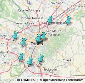 Mappa Lungo Dora Voghera, 10122 Torino TO, Italia (6.24)