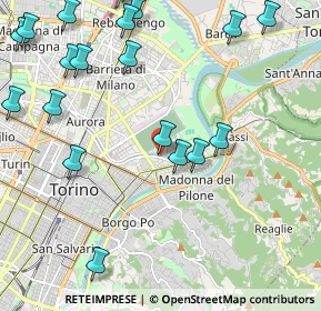 Mappa Lungo Dora Voghera, 10122 Torino TO, Italia (2.807)