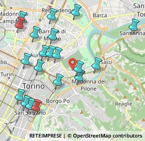 Mappa Lungo Dora Voghera, 10122 Torino TO, Italia (2.344)