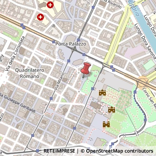 Mappa Piazza Cesare Augusto, 15, 10122 Torino, Torino (Piemonte)