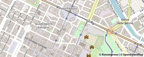 Mappa Turín