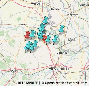 Mappa Via S. Valerio, 15040 Occimiano AL, Italia (8.99133)