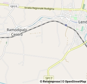 Mappa Via Stradona, 45026 Lendinara RO, Italia (1.15769)