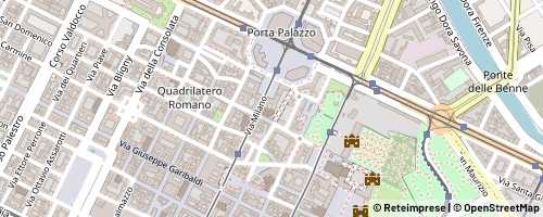 Mappa Turín