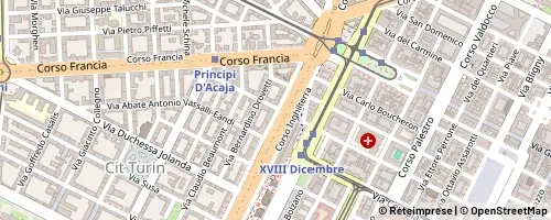 Mappa Torino