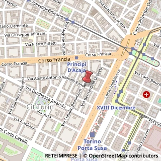 Mappa Via Abate Antonio Vassalli Eandi, 5, 10138 Torino, Torino (Piemonte)