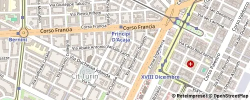 Mappa Torino