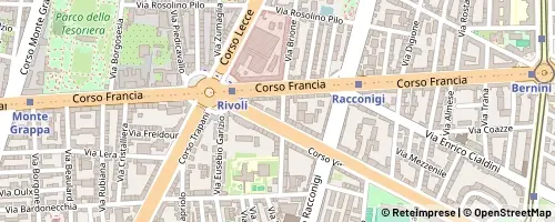 Mappa Torino