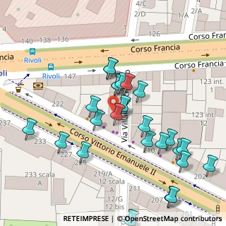 Mappa Corso Francia, 09018 Torino TO, Italia (0.05)