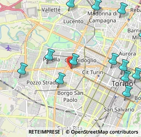 Mappa Corso Francia, 09018 Torino TO, Italia (2.70923)