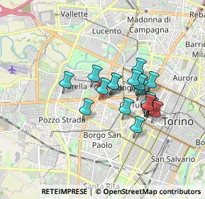 Mappa Corso Francia, 09018 Torino TO, Italia (1.3045)