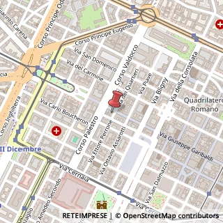 Mappa Via Perrone, 2, 10122 Torino, Torino (Piemonte)