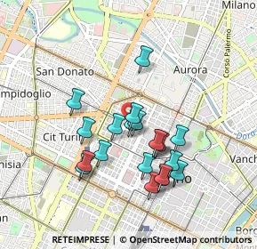 Mappa Via della Cittadella, 10122 Torino TO, Italia (0.7835)