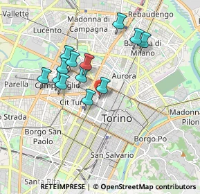 Mappa Via della Cittadella, 10122 Torino TO, Italia (1.58846)