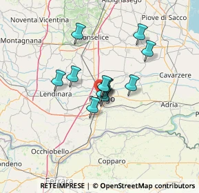 Mappa Via Cristoforo Colombo, 45100 Rovigo RO, Italia (8.67667)