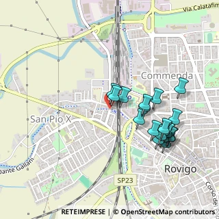 Mappa Via Cristoforo Colombo, 45100 Rovigo RO, Italia (0.486)