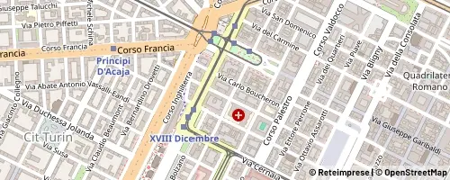 Mappa Torino