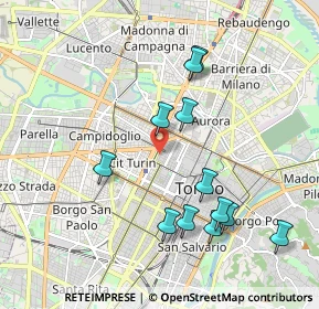 Mappa Via Giuseppe Luigi Passalacqua, 10122 Torino TO, Italia (1.97333)