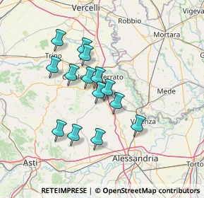 Mappa SS 31, 15030 Occimiano AL, Italia (11.47714)