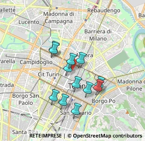 Mappa 10122 Torino TO, Italia (1.4225)