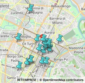Mappa 10122 Torino TO, Italia (1.65333)