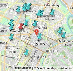 Mappa 10122 Torino TO, Italia (2.3265)