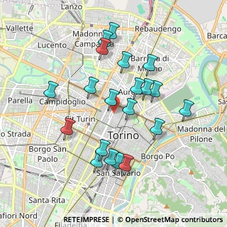 Mappa Piazza Savoia, 10122 Torino TO, Italia (1.822)