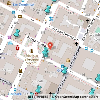 Mappa Piazza Savoia, 10122 Torino TO, Italia (0.1345)