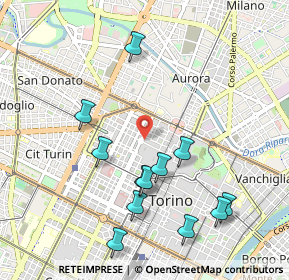 Mappa 10122 Torino TO, Italia (1.06667)