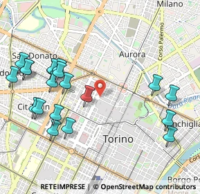 Mappa 10122 Torino TO, Italia (1.2035)