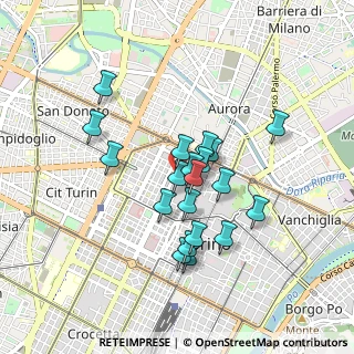 Mappa Piazza Savoia, 10122 Torino TO, Italia (0.7285)