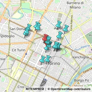 Mappa Piazza Savoia, 10122 Torino TO, Italia (0.607)