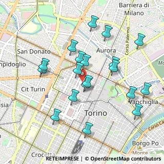 Mappa Piazza Savoia, 10122 Torino TO, Italia (0.97368)