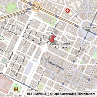 Mappa Via San Domenico, 15/f, 10122 Torino, Torino (Piemonte)