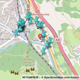 Mappa Via Torino, 10052 Bardonecchia TO, Italia (0.23214)